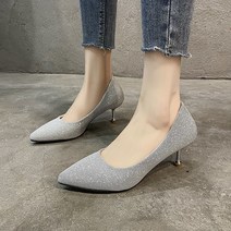 스틸레토 펌프스 여성힐 하늘비즈 A13 Y898R021