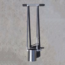 모종 천공기 구멍파기 심기 이식기 심는기구 심기 비닐제거 파종기 농기구, 120구경 복관[스테인리스 스틸]개