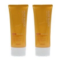 어퓨 퓨어 블록 내추럴 데일리 선크림 이엑스 100ml (1+1) 대용량