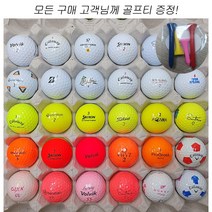 유명 브랜드 혼합 화이트 컬러 A+ 30알 로스트볼, 03.유명브랜드 컬러 A+/A급 30알