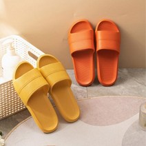 미들 슬림 슬리퍼(960) /모던 하우스 무소음 거실화/발편한 홈 호텔 슬리퍼/물 때 안끼는 베란다 욕실화, 미들 슬림 핑크 37-38