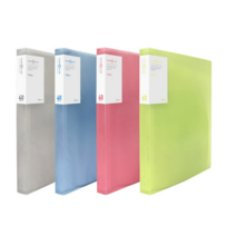 비팬시 4500 퓨어 PP 클리어 화일 A4 40매, 블랙, 4개