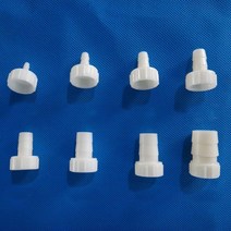 튜브 호스 암나사 니플 ABS[튜빙 커넥터 피팅 연결관 콘넥터 닛블 니쁠 일자 플라스틱], HNF-8012ABS(10개/팩)