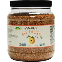 미국직구 GREENBOW 자연유래 벌 꽃가루 - 100% USDA 인증 자연유래 퓨어 및 네츄럴 벌 꽃가루 - 단백질 비타민 및 미네랄이 함유 슈퍼푸드 - 비GMO 코셔 인증 글루텐 프리 - 1 000g, 수량, 상세참조