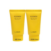 더샘 에코 어스 라이트 선 크림 본품 50g + 증정용 50g, 단품