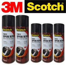 3M스카치 얼룩 잔사 스티커 접착제 제거제, 소형200ml3개