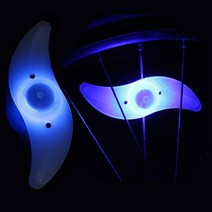 자전거 휠라이트 5P 바퀴랜턴 블루 아이들 안전 야간주행 라이딩 봄 여행 싸이클 LED