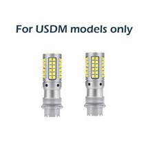 포드 머스탱 2pcs led bulbs backup 라이트 for ford 머스탱 2015 2016 2017 2018 2019 2020 2021 reversing lamp, for 미국dm models, 화이트