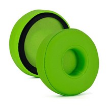 스컬캔디 이어패드 POYATU스컬캔디 헤드폰 이어 패드 무선 쿠션 커버 머프 수리 부품, [02] green ear pads 2pcs