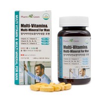 팜그린 멀티비타민 포맨 1 450mg X 90정, 1set, 본품