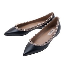 발렌티노 [명품]발렌티노 가라바니 로만 스터드 플랫 슈즈 2W2S0403 VOD N91