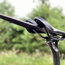 초경량 머드가드 에스 세이버 자전거 싸이클 흙받이 뒷바퀴 펜더 진흙가드 물받이 안장레일, 머드가드 블랙