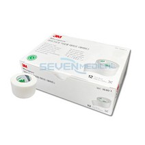 3M 반창고 마이크로포 종이반창고 1530/1533, 3M마이크로포 1530-1 2.5cm x 914cm 12EA