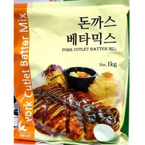 이슬나라 돈까스베타믹스 1kg 가정 식당 업소 식자재 식재료, 1개