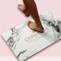 호쿠호니 규조토발매트 발닦개 대리석무늬 싱크대 주방 화장실 욕실, 러브리빙