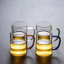 베르겐 스플래쉬 내열 유리 머그 4P 세트