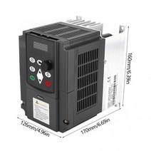 Vfd AC 드라이브 물 펌프 380V 0.75KW 11KW MPPT 기능 인버터와 태양 주파수 인버터, 04 Solar 5HP 4kw
