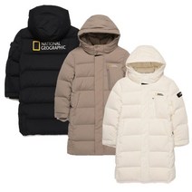 내셔널지오그래픽키즈 N214KDW290 KIDS 카이만 PRO RDS GOOSE DOWN JP 키즈 역시즌 구스 다운 롱패딩