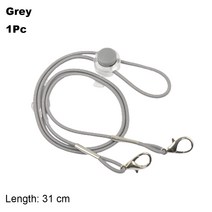 마스크 익스텐더 조임 방지 귀 보호대 홀더마스크 이어 로프 익스텐더 조정 버클 블랙, 14 08