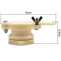 플라스틱 꿀벌 꿀 탭 게이트 밸브 양봉 추출기 병에 넣는 도구 좋은 밀봉 재사용 가능 내구성 무독성 창조적 실용적인, 하얀, 협력사
