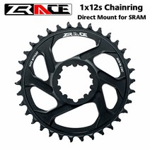 ZRACE 1x12s 체인 링 28/30/32/34/36T 7075AL 비커스-경도 21 오프셋 6mm GXP 직접 장착 크랭크 호환, 01 32T black