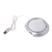 머그워머 티 분유컵 USB 차 커피 컵 머그 따뜻한 히터 패드 포트 허브 노트북 194