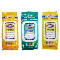 유한 세정 살균 티슈 60매 캡형 물 기름때 찌든때 제거 청소, 선택:유한 세정살균티슈60매(캡형)오렌지퓨전