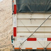 간편부착 트럭 화물차 안전 반사판 부착형 후부반사판