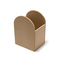 나무연필꽂이 아치 돔 펜꽂이