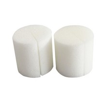 100pcs / 세트 수경 원예 공장 도구 심어진 스폰지 야채 재배 시스템 32x30mm, 하나, 하얀색