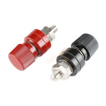 접지터미널 어스단자 바나나잭 구미 전원 8MM 6MM, 3-블랙단자8mm