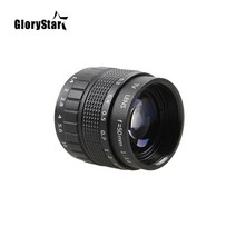 DSLR 미러리스 렌즈 단 광각 망원 Glorystar 50mm f1.4 cctv tv 영화 + c 마운트 + canon eos ef efs dslr 카메라 용 매크로 링 호환