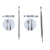 [씨엔아이] 피지오 코메도 고리형 침형 여드름압출기 피지 제거, 2.침형