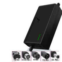 전동킥보드 리튬이온배터리 급속 충전기 60V 2a 3a 5a 8a 10a 71.4v 전동차 충전기, 60V5A DC 헤드 출력 71.4V
