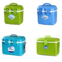 엔플라스틱 다소니 아이스박스, 그린, 30L