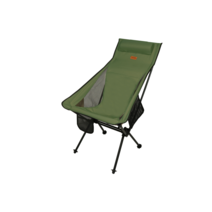 코누 경량 체어 WELL 캠핑 의자 롱 릴렉스 캠핑 체어 감성 폴딩 접이식 편한 휴대용 캠핑용 초경량 백패킹, 올리브, 1개