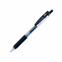 제브라)사라사클립펜(1.0mm 흑)-다스(10개입)문구용품 펜 유성펜 멀티펜 리필심, 본상품