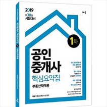 2019 공인중개사 핵심요약집 1차 부동산학개론, 배움(도)