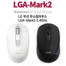 LG 무선 무소음마우스 저소음 인체공학 사무용 노트북 유무선 태블릿 맥북 무음 휴대용 노트북용, 블랙, 상세페이지 참조2