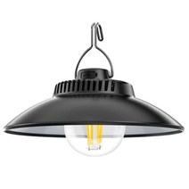 감성 캠핑 방수 텐트 조명 2 모드 180/200lm LED 여행 장비 USB 타입-C 충전 야외 캠핀용 후크, [02] B