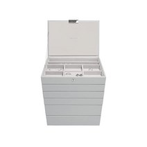 스태커스 주얼리 보관함 6단 회갈색 클래식 액세서리 보석함 Stackers, Pebble Grey