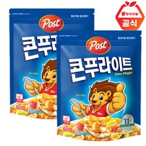 포스트 콘푸라이트 시리얼 600g+600g, 1세트