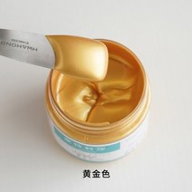 골드 금색 금분 페인트 커스텀 금분칠 불상용 아크릴 물감 방수 칼라 용량 다양 금속, 옐로우 골드
