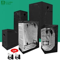 beylsion Grow tent 수경법 텐트 Grow light parts Grow box dark room mylar for growth 온실 실내 식물 +rope ratche, 80x80x160cm