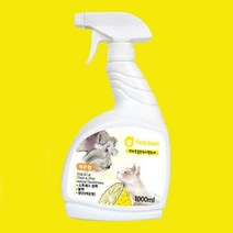 s갓템Fx5E-db3189s펫크린 탈취제1000ml 레몬향 애견향수 냄새제거 보습_Wea944k, 1