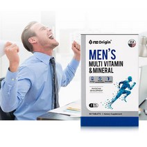 맨즈 멀티비타민&미네랄 남성 남자 항산화 에너지대사 영양발렌스 1 450mg X 60정, 상세페이지 참조, 상세페이지 참조, 상세페이지 참조