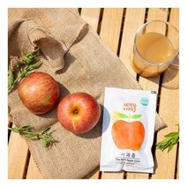 사과100% 생 사과즙 100ml x 25포 NFC착즙 넉넉한 사람들