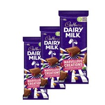 캐드버리 데일리 밀크 마벨러스 크레이션 초콜릿 Cadbury Dairy Milk Marvellous Creations 190g 3팩