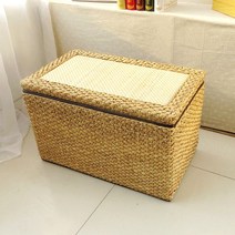 대형 바구니 라틴 잡화 등나무 세탁물을 의류 상자, 수입 수선화 덩굴, 5. 수선화덩굴매트길이70폭40높이45