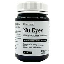 뉴와이즈 빌베리 50000mg 루테인 20mg 90정, 1개
